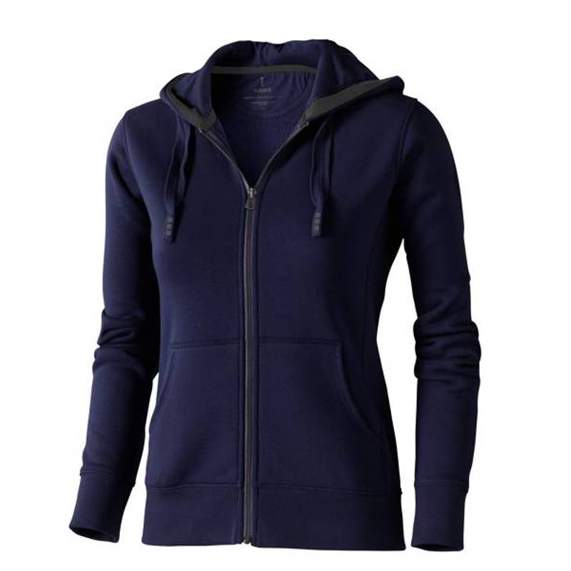 Elevate Arora HOODED FULL ZIP LADIES SWEATER nám.modrá M Elevate Arora HOODED FULL ZIP LADIES SWEATER nám.modrá M